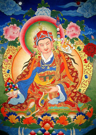 Padmasambhava, also known as Guru Rinpoche